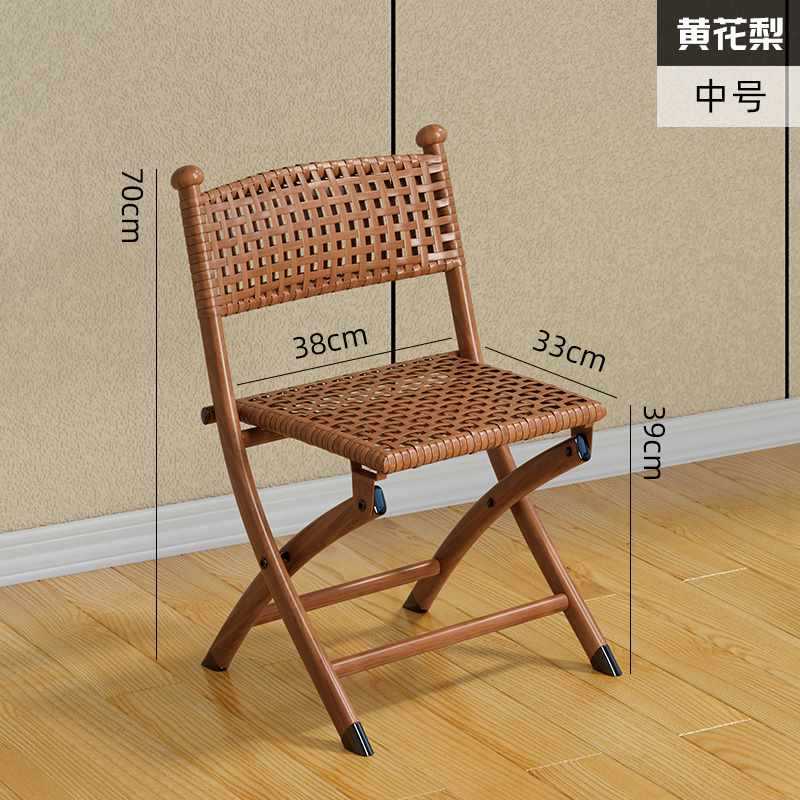 Sillas plegables de balcón casera sillas de caña de plástico respaldo sillas pequeñas sillas al aire libre solo mazza taburetes sillas de comedor