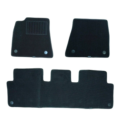 Car Floor Mats for Tesla Model Y/3, Upper Layer Carpet for Driver and Passenger Rear Seats, Wear-Resistant Replacement Carpet Surface (Ayaqaltılar (Kovriklər)) - tesla-tesla-model-y-black