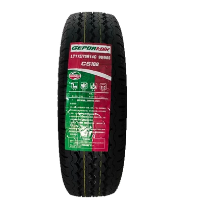 Brand New Genuine Car Tire Gepu Lt175/75R14C Cs168, Wear-Resistant, Durable, High-Performance, and Cost-Effective (Yolsuzluq şinləri)