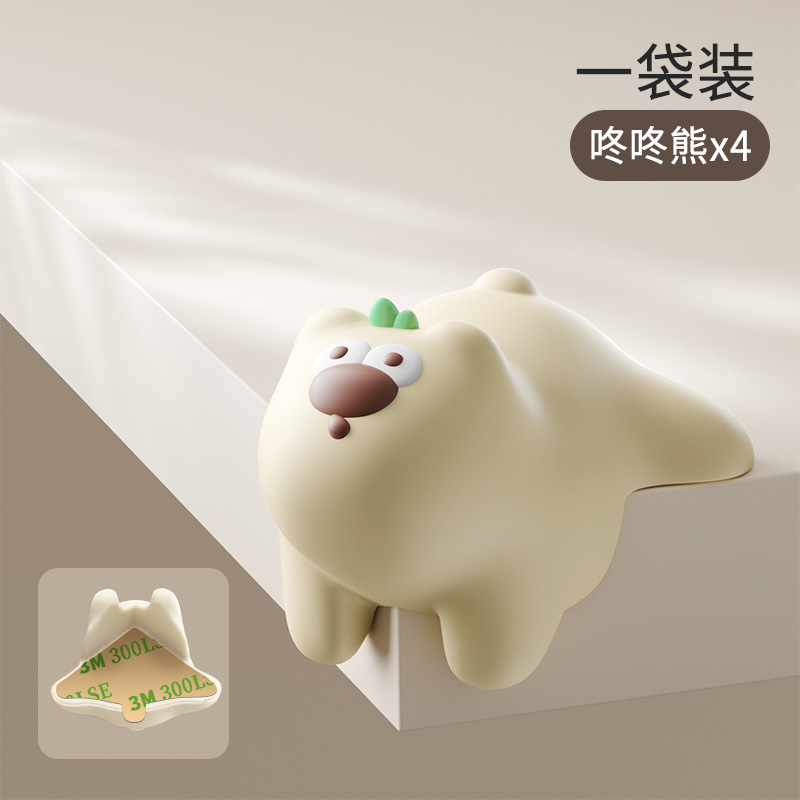 Protector de Esquinas Anticolisión Infantil, Diseño Animado, de Ángulo Recto, para Muebles del Hogar