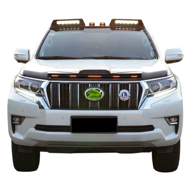 Tenxinrui adecuado para Toyota Prado autoritario fj150fj120fj90 modificado coche con luz arenisca bloque Accesorios