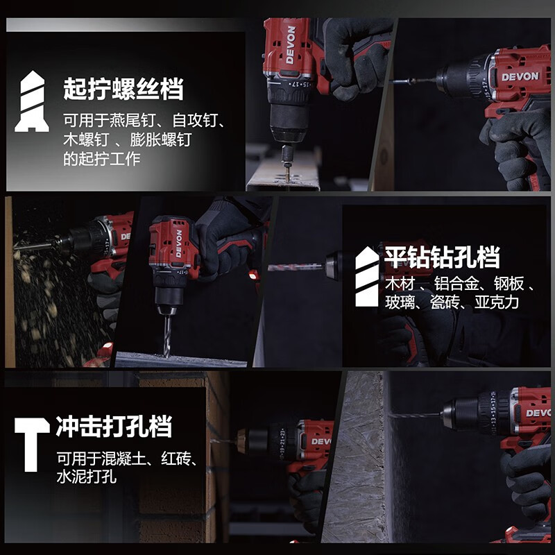 Da LiYou DaYou5203 taladro eléctrico de carga sin escobillas taladro de torsión eléctrica de gran par industrial