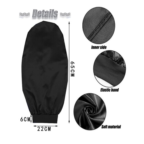 Best-selling Satin Sleep Hat High Elastic Wide Brim Long Tube Hat Women's Versatile Long Hair Hair Protection Hat Bonnet