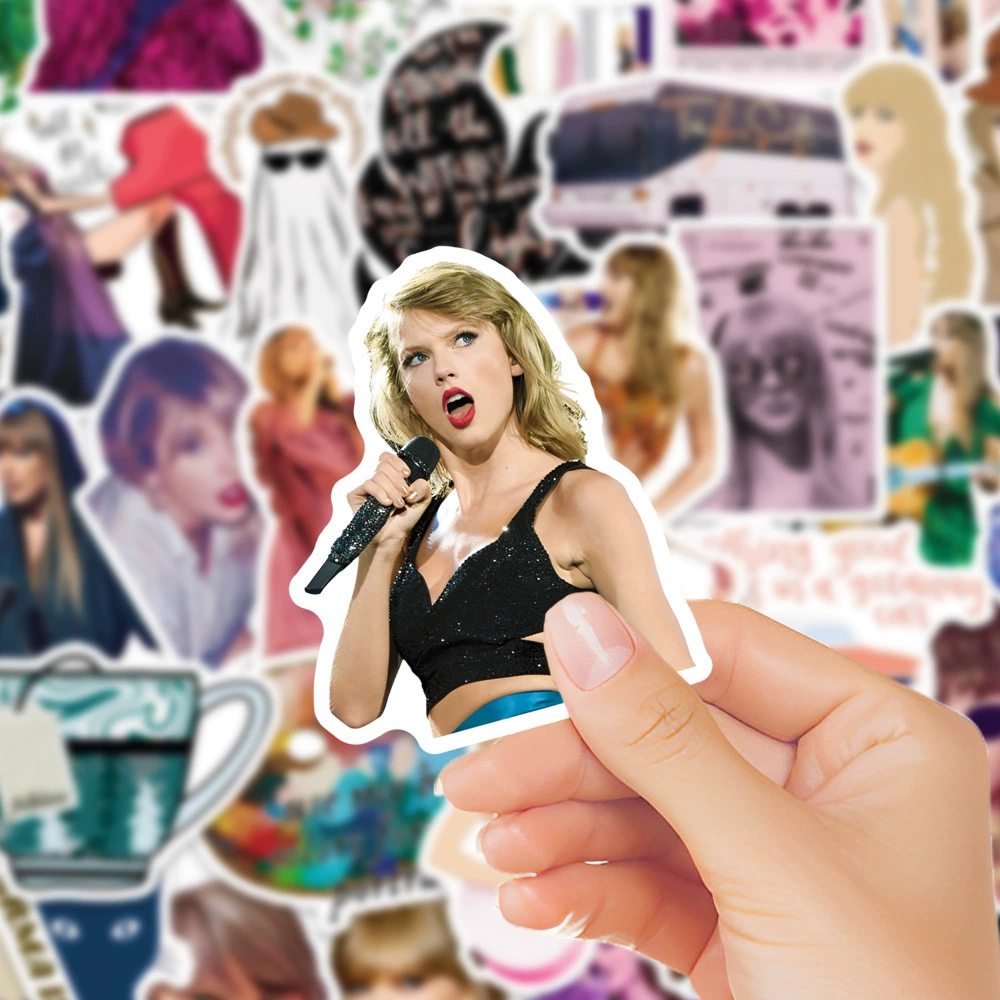 350 Taylor SWIFT Taylorus Veter Бумага Европейский и Американский Звезды звезды нашивка для компьютера и телефона гитара