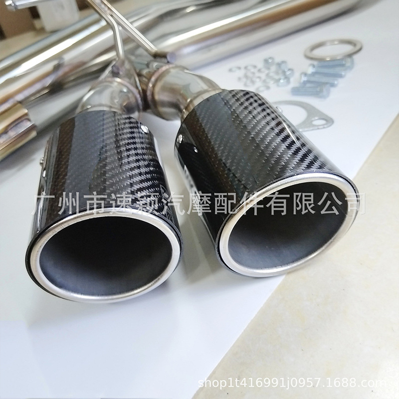 Car Modified Exhaust Pipe Is Suitable for Toyota Hilux Revo2015-2023 Stainless Steel Modification Kit