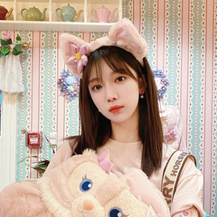 玲娜貝兒發箍女可愛外出秋冬毛絨狐狸耳朵頭箍2023年新款發卡頭飾