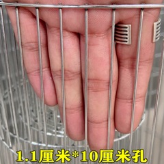 厚い亜鉛メッキの小さな長い穴の溶接金網、鉄線メッシュ、養殖用ロールネット、鶏とハトのケージ、鳥かご、バルコニーの底