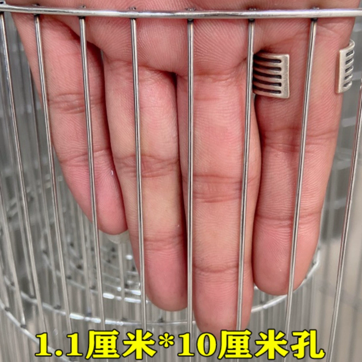 Толстая оцинкованная сварная сетка с мелкими длинными отверстиями для разведения, клеток для кур и голубей, птичьих клеток, основания для балкона.