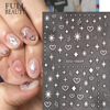 Nail stickers, silver adhesive fake nails solar-powered for nails, suitable for import, new collection