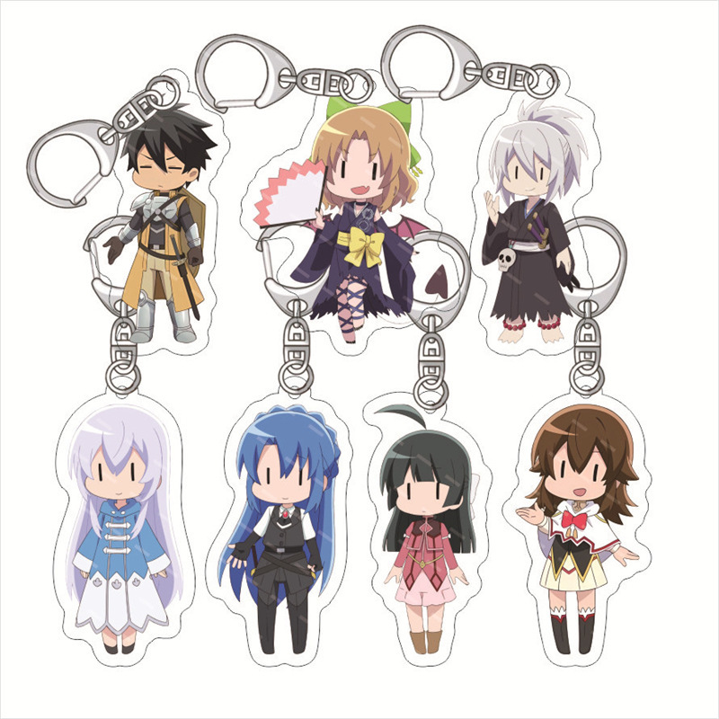 Tank Shield Maze Guide Acrylic Keychain Amon Luther Luna Ningning Acrylic Pendant Tank Shield Maze Guide Acrylic Keychain Amon Luther Luna Ningning Acrylic Pendant