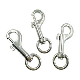 现货批发54mm 合金狗扣狗牵引配件箱包五金锁扣钩扣织带扣