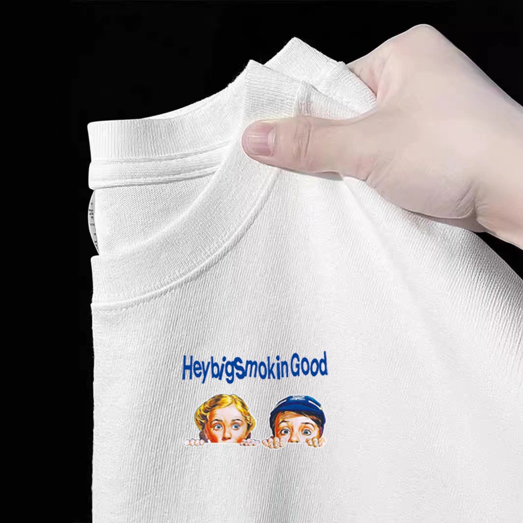 남학생 여학생 작은 라벨 [흰색]