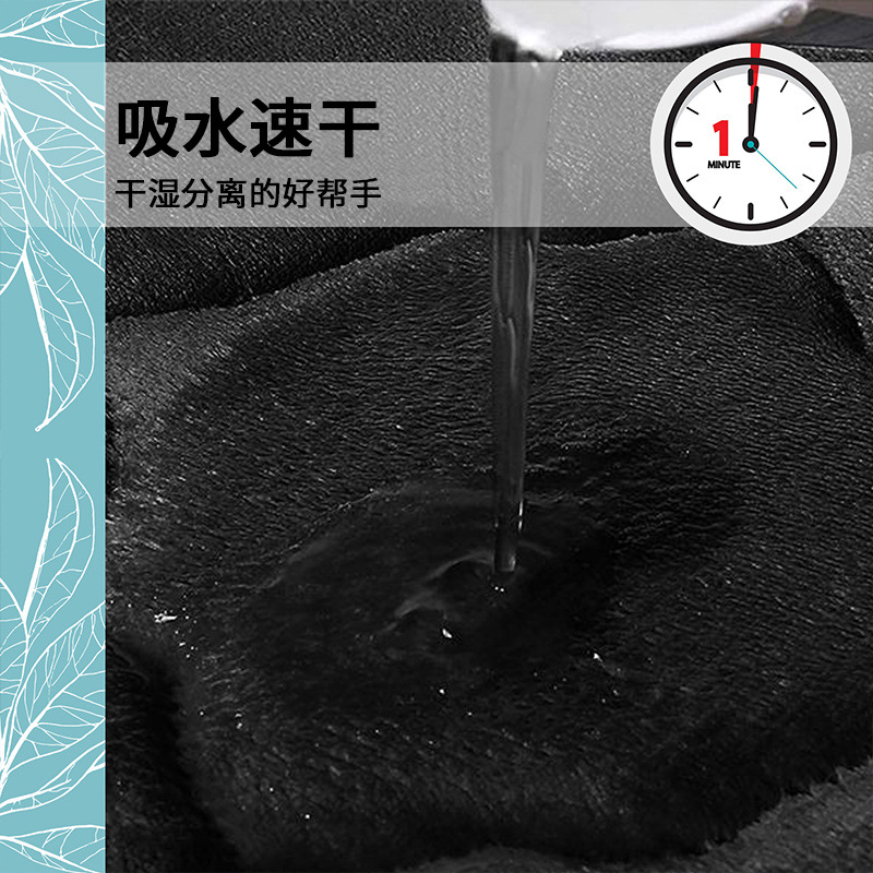 Junxi baño estera antideslizante engrosada lenta rebote esponja estera puerta del baño estera de espuma de memoria estera absorbente