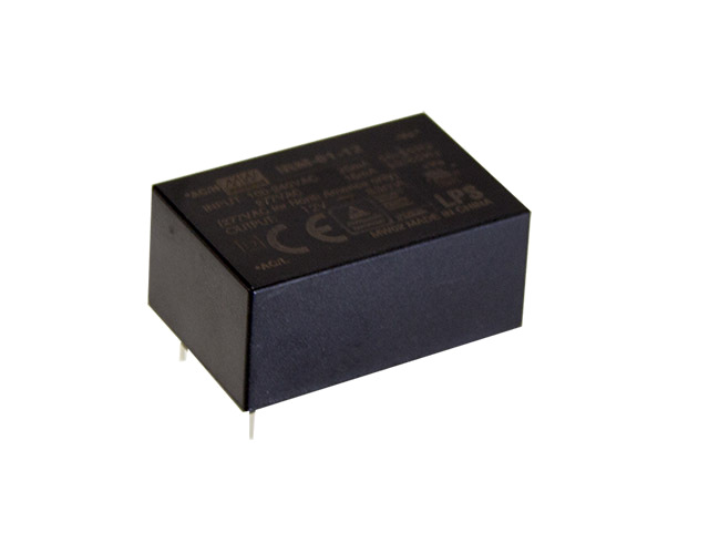 台湾明纬IRM-01-5 1W 5V 超小型AC-DC模块电源直流200mA插脚型