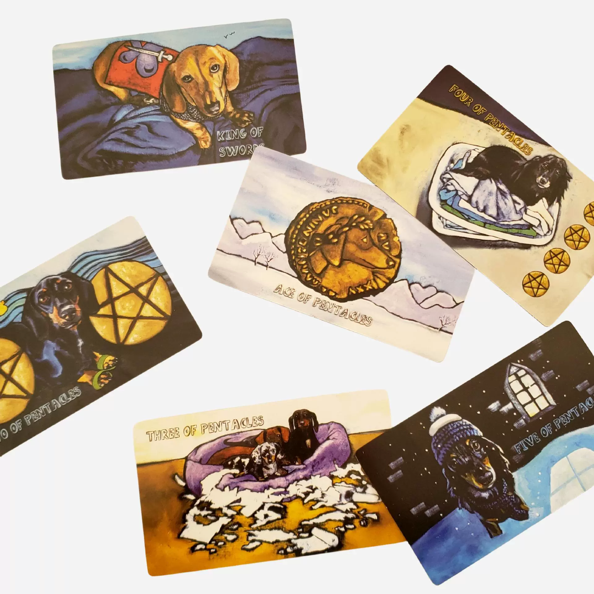 2023 новая модель 12 × 7 Low Rider такса Dachshund La intestinal dog Taro Card, горячая новинка
