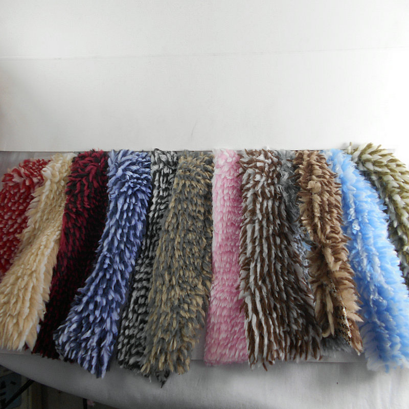 单面阳离子舒棉绒 七彩棉花绒单面泡泡绒梳棉绒服装睡衣家纺面料