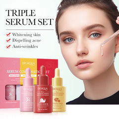 Full English Essence Three-piece Set 90ml BIOAOUA Hydrating Moisturizing Skin Care Kit Cross-Border Foreign Trade Wholesale