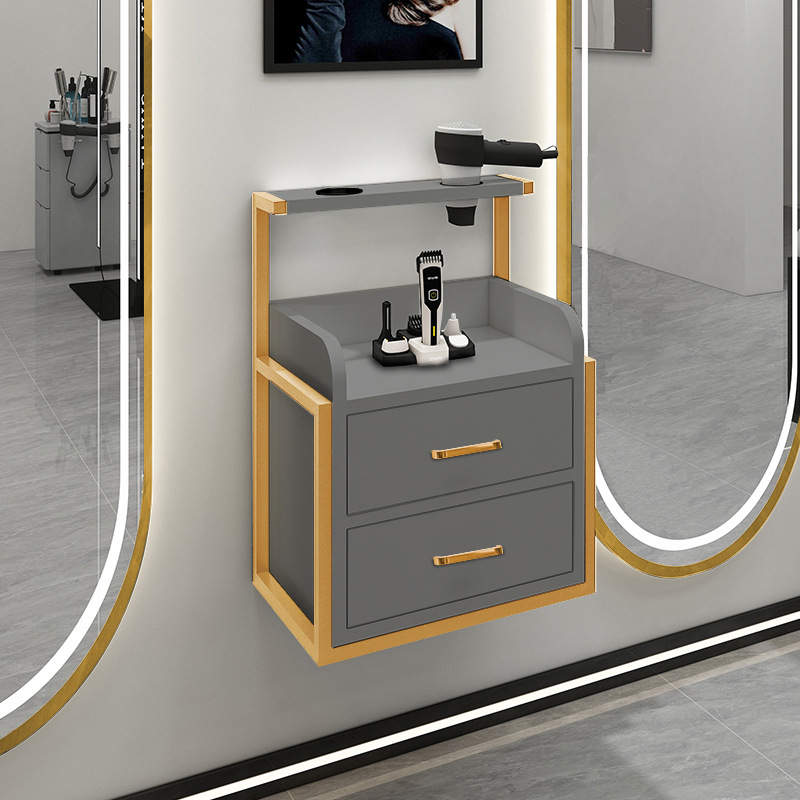 Nuevo carrito de herramientas para barbería, estante de almacenamiento multifuncional para salones de belleza, mesa de herramientas para salón de uñas, fábrica