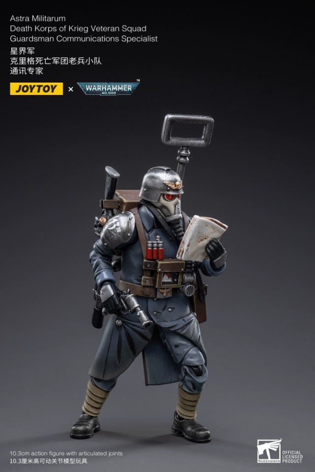 JOYTOY暗源战锤40K克里格死亡军团老兵小队星界军1/18可动兵人-阿里巴巴