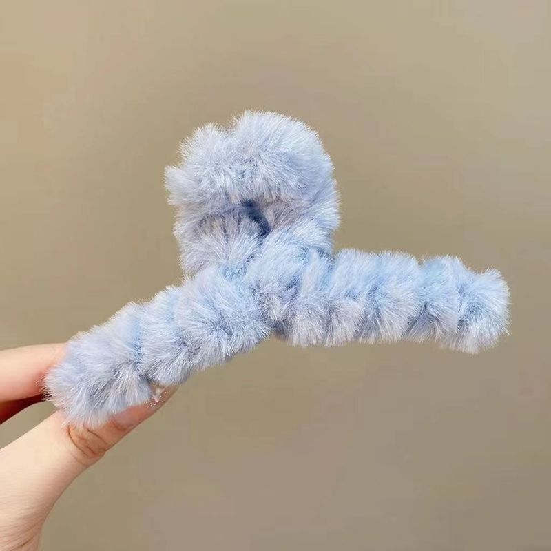秋と冬の豪華なヘアクリップ、女性用の大きなヘアクリップ、サメクリップ、気質ヘアクリップ、後頭部のヘアクリップ、ヘアアクセサリー|undefined