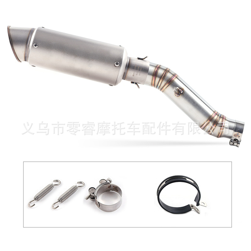 Motorcycle Modified Exhaust Pipe Suitable for Honda Cbr300 Cbr300R Middle Section Exhaust Pipe