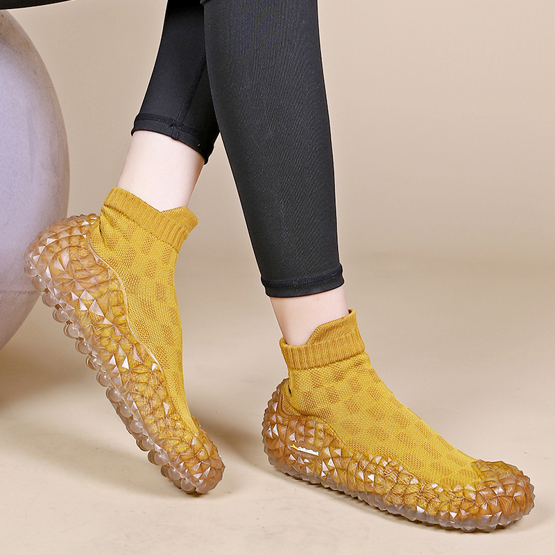 Golen shark yoga special shoes and socks Pilates non-slip lightweight shock-absorbing soft bottom fitness skipping exercise fat reduction sneaker