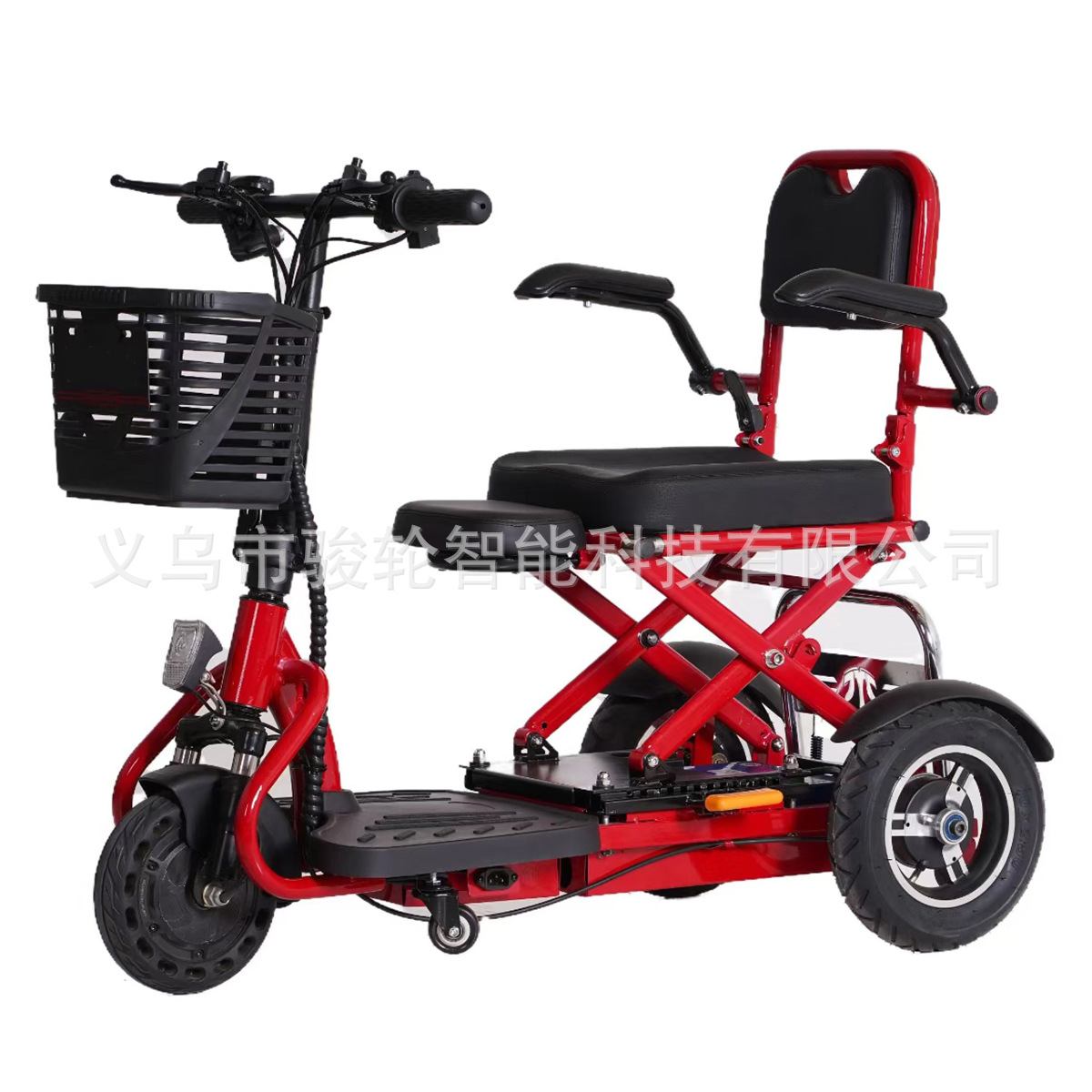 Manilla de asiento de ocio de edad avanzada caminando acondicionamiento físico rehabilitación de triciclo de tres ruedas rehabilitación acondicionamiento físico