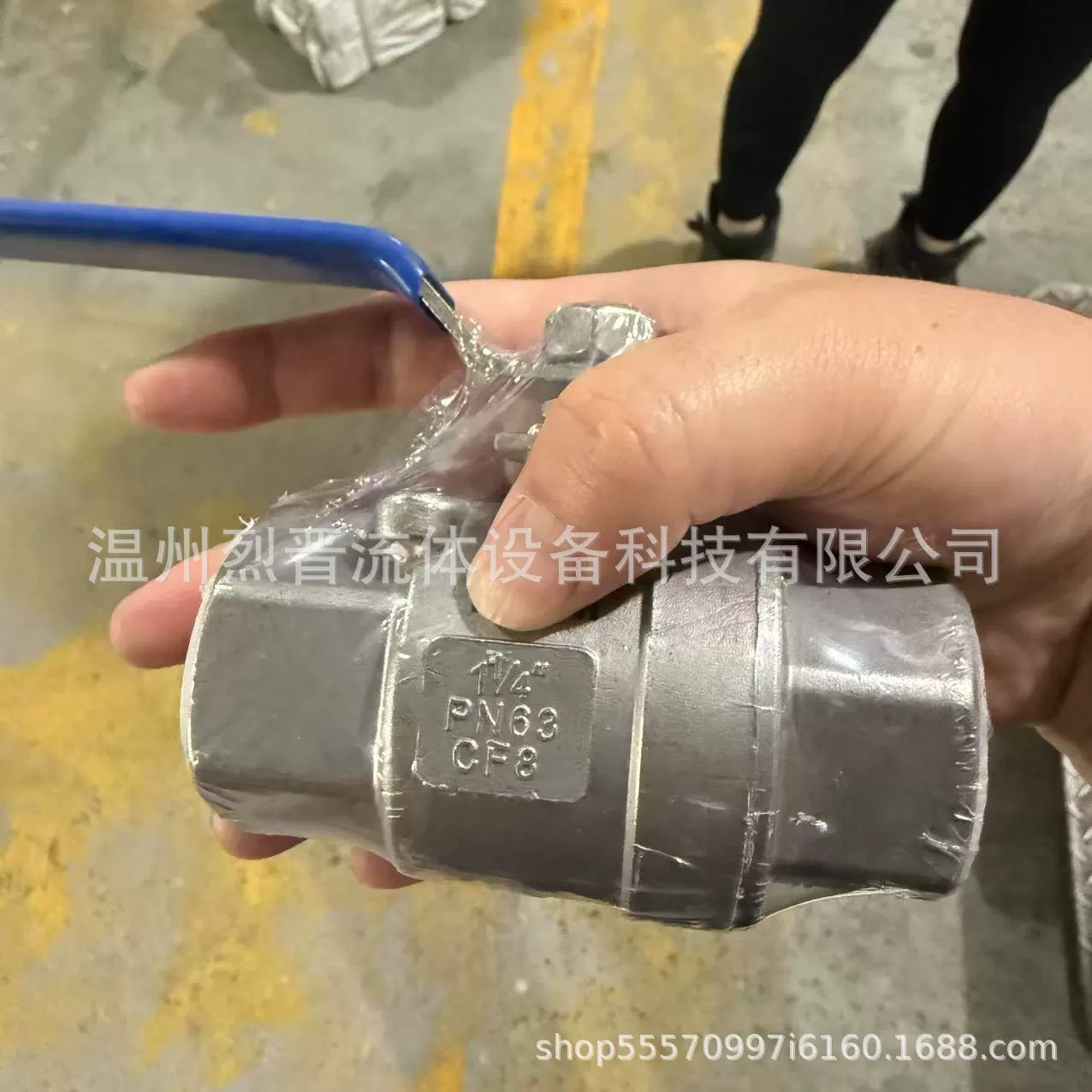 Нержавеющая сталь, немецкий стандарт G, прямая резьба, двухкомпонентный шаровой кран с внутренней резьбой, высокое давление, PN 63kg давления, шаровой кран с резьбой 2P