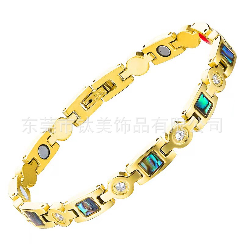 Exotic Style Magnetic Bracelets Suitable for Couples, Men and Women, Wholesale Cross-Border Fashion Light Luxury Style