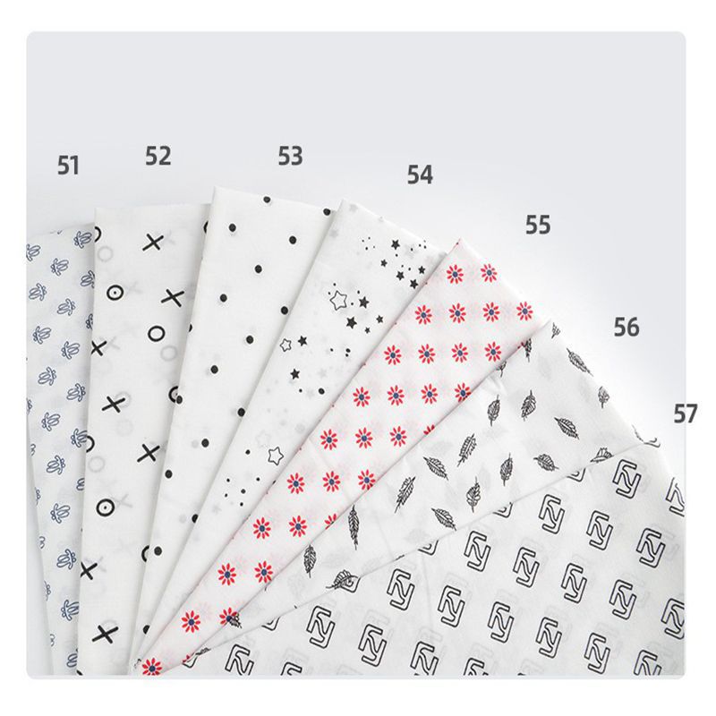 平纹的确良印花口袋布里料涤棉布衬衫箱包汉服TC布料服装里布面料