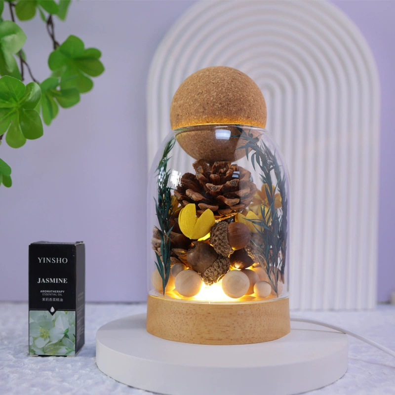 Безогненный Ароматерапевтический материал для поделок, включая светящуюся основу, украшение для домашнего аромата в стиле Mori ins ручной работы