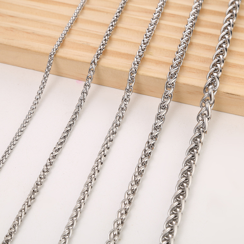 Holiday Occasion Simple Style Geometric Stainless Steel Plating Necklace 1 Piece