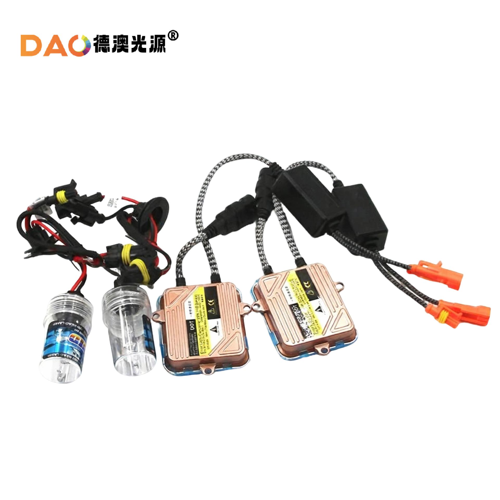 Kit de balasto de xenón de alto brillo para faros de coche K5, lámpara de xenón de 12 V y 55 W, arranque rápido, H1 H7 H11880