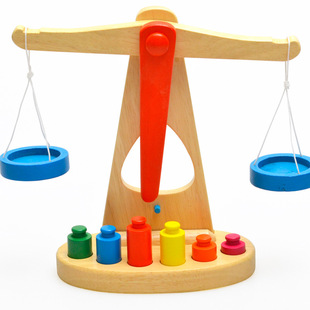 Деревянная игрушка, учебные пособия Монтессори для детского сада, раннее развитие, учит балансу