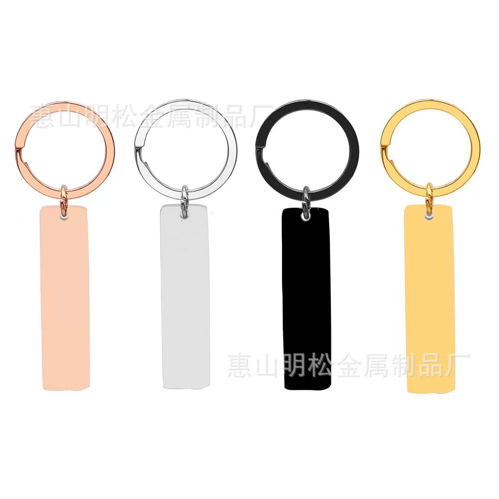 Из нержавеющей стали прямоугольная надпись собака металлическая зеркальная подвеска с лазерной гравировкой