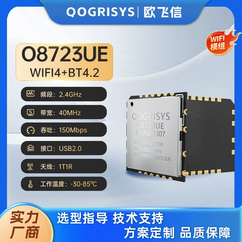 Модуль Wi-Fi Oufexin с широким диапазоном температур, Realtek RTL8723DU, Wi-Fi и Bluetooth, два в одном, интерфейс USB2.0