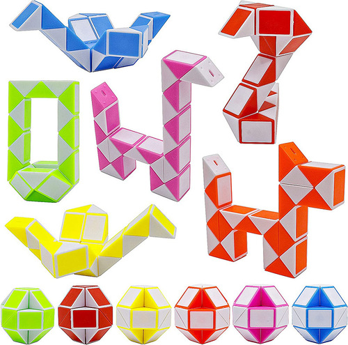 Children's 24-Section Magic Tile Creative Transformable Folding Brain Teaser Student Toy Spherical Mini Tile Student Gift