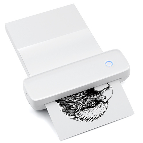 A4 Home Portable Mini Inkless Printer High-Definition Wireless Bluetooth Small Office Thermal Printer Cross-Border