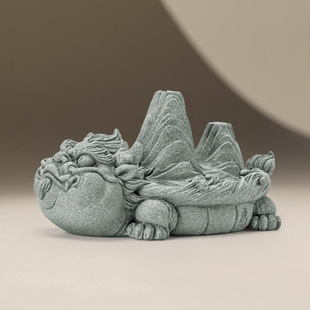 Green Sandstone, My Kingdom, Creative Tea Play Ornaments, Bonsai Fish Tank Decorations, Tea Room, Living Room, Desktop Tea Pet Decorations