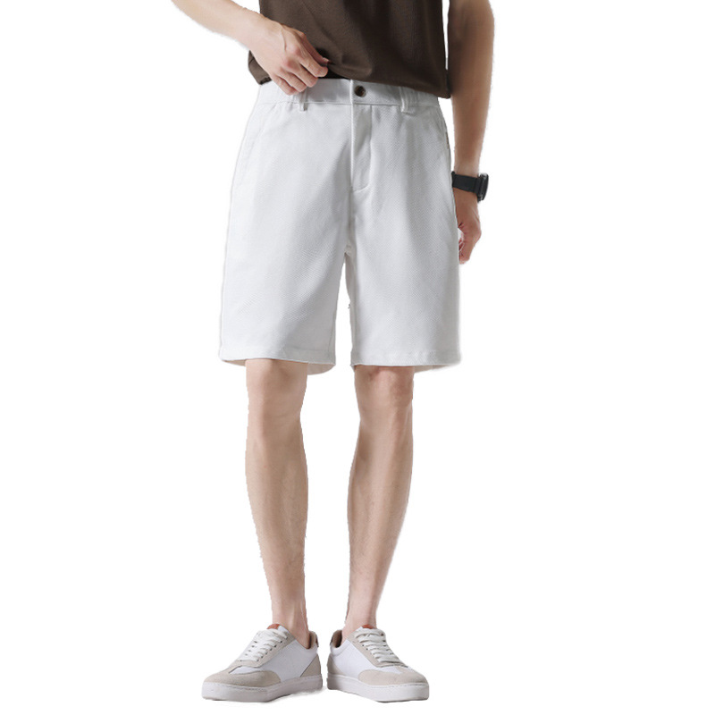1688 Light Business Casual Shorts Men's New 2024 Summer Thin High-end Twill Straight Pants