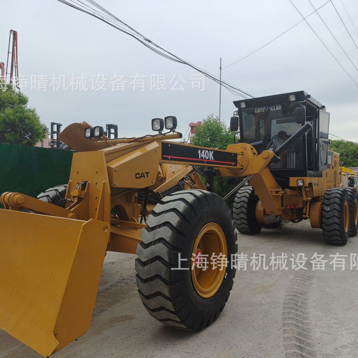 出售二手专供9成新常年出口提供货代CAT卡特140K平地机