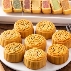 中秋の果物の味のミニ月餅の広式の伝統の五仁のイチゴなどの多味の月餅のばら売りは代行を代行します。