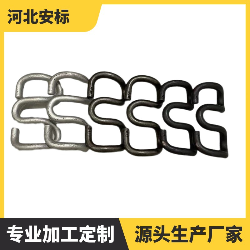 II型 B型弹条配套10#高铁轨距挡板  50kg/m蝶形弹簧压圈.