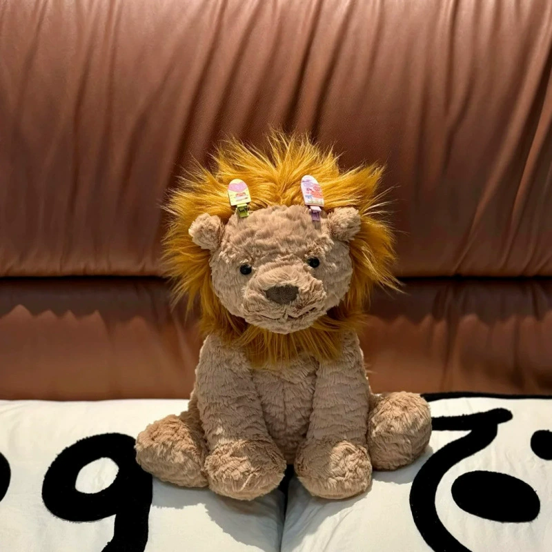 Carefully selected 48 pieces in stock British fun series collection plush doll Barceló Bear Matcha Dragon comfort doll