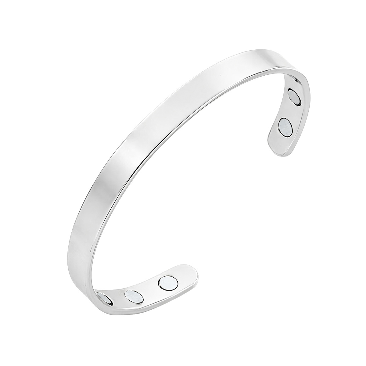Conjunto magnético superventas transfronterizo, anillos y pulseras ajustables brillantes de moda europea y americana para parejas image 16