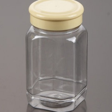 PET塑料瓶，一斤蜂蜜、蜂蜜瓶、广口瓶、食品包装 GJ-015