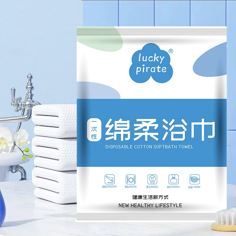 Disposable bath towel, handheld wet wipes for face washing for traveling, increased thickness