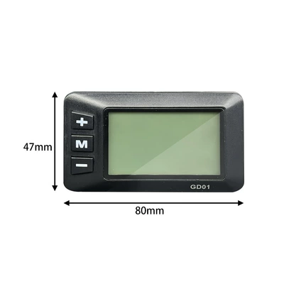 Elektromobil cihazları LCD meter, bicycle lithium