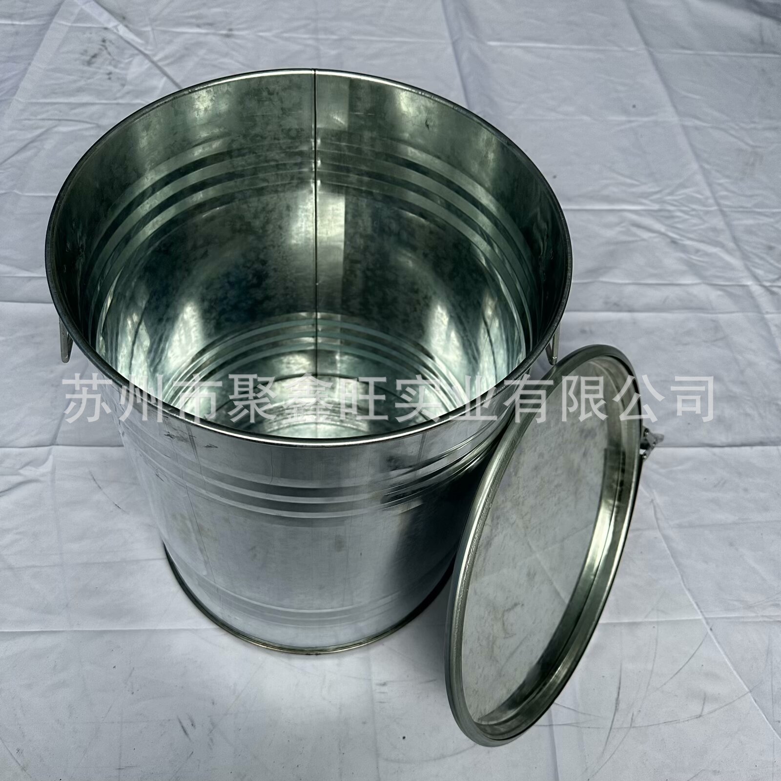 50l开口镀锌桶化工桶铁皮桶烤漆桶钢桶柴油桶厂家现货