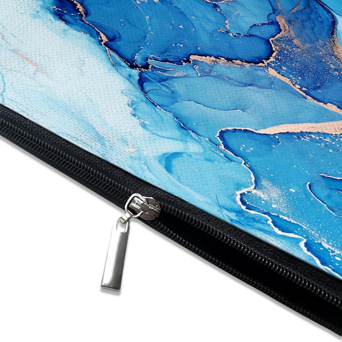 Bolsa de cosméticos JIT transfronteriza, patrón de mármol de color, bolsa de almacenamiento de viaje, impresión de imagen, entrega de una pieza